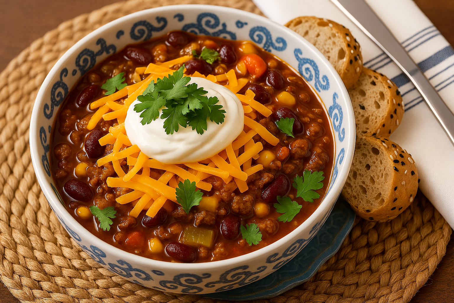 Campfire Beef Chili