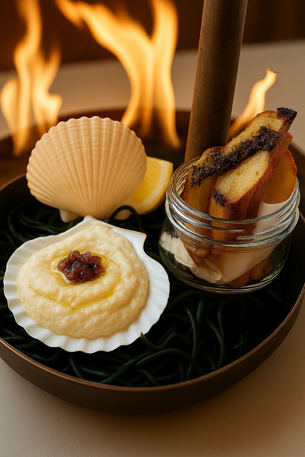 Honey + Caramelized Onion Hummus