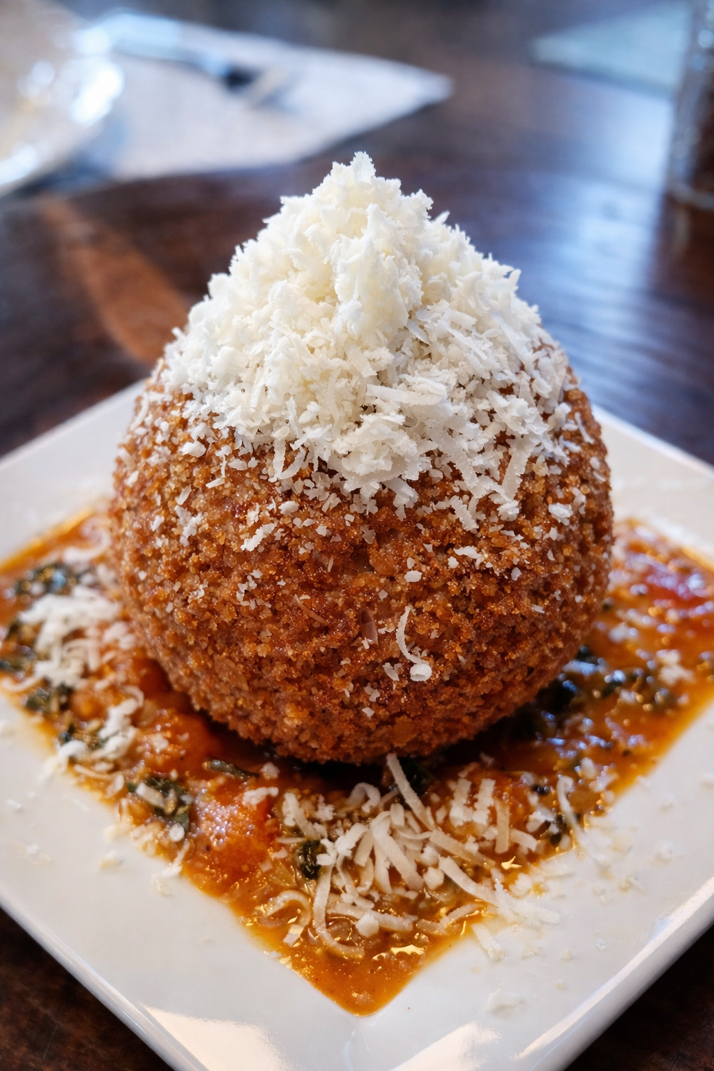 Mushroom Arancini