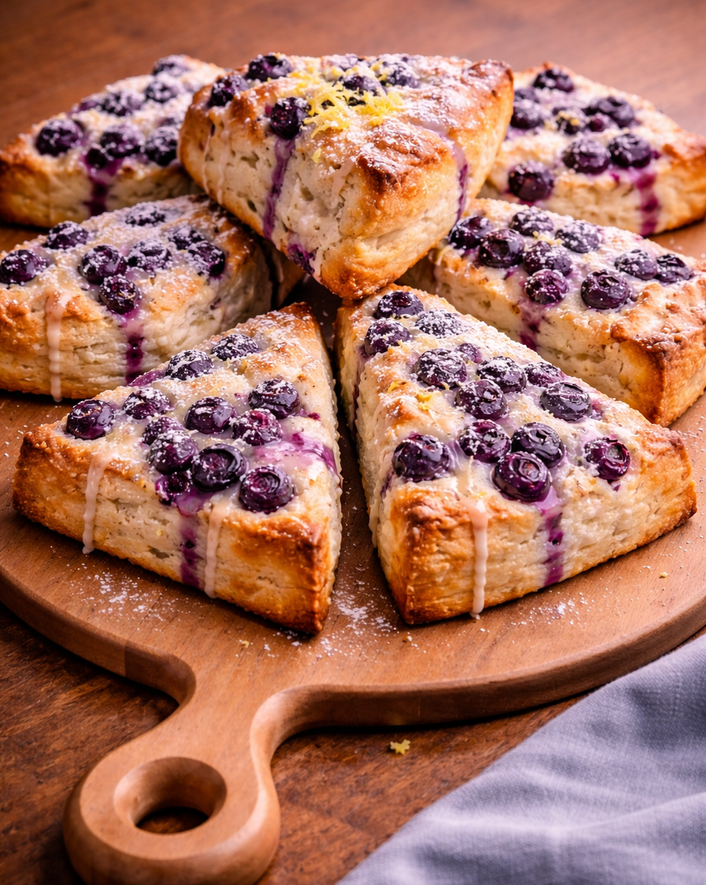 Lemon Blueberry Scones